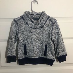 Thick, Warm Sweater with Kangaroo Pocket